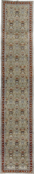 Vintage Senne Runner Rug (2' x 14')